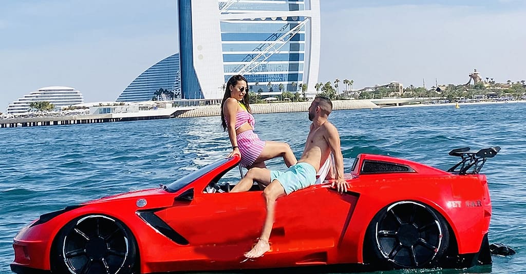 Jet Car Drive Experience At Friends Aqua Water Sports Dubai activities Shop Online at Dubai Trades 4