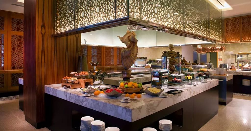 Lunch / Dinner Buffet With Soft Beverages Up To Four Adults Or A Child Abu Dhabi restaurants Shop Online at Dubai Trades 2