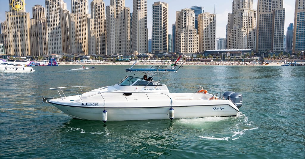 Marina Yacht Tour For Up To 8 On A 30ft Yacht/Up To 10 On A 35ft Yacht Dubai activities Shop Online at Dubai Trades 4