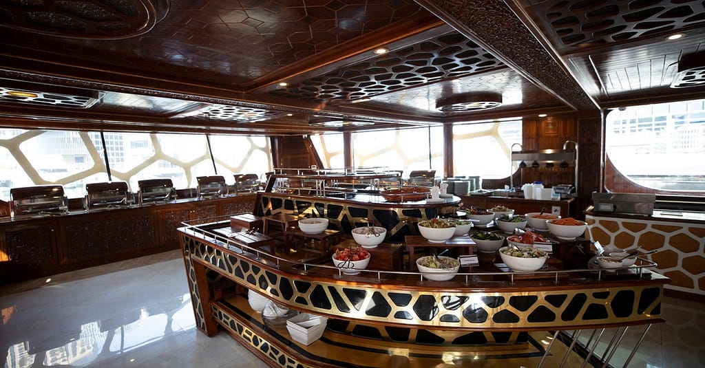 Megayacht Cruise With Dinner Dubai restaurants Shop Online at Dubai Trades 6