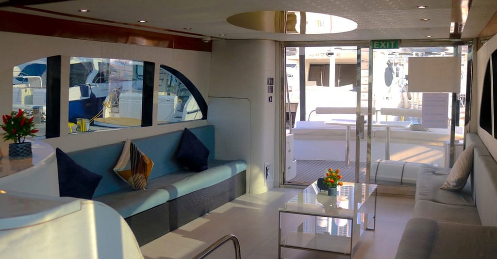 New 75ft Yacht Silver Queen V Up To 30pax For 1, 2, 3, Or 4-Hour Dubai activities Shop Online at Dubai Trades 15