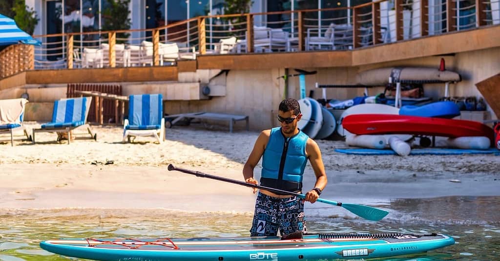 One-Hour Paddleboard Or Kayak Rental At Sea Riders Dubai activities Shop Online at Dubai Trades 5