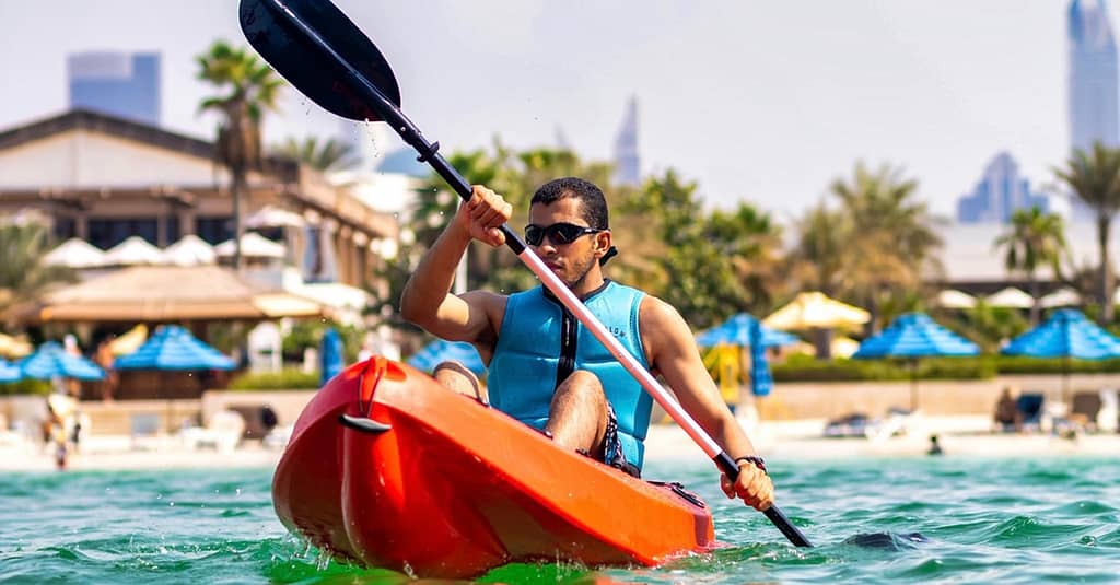 One-Hour Paddleboard Or Kayak Rental At Sea Riders Dubai activities Shop Online at Dubai Trades 2