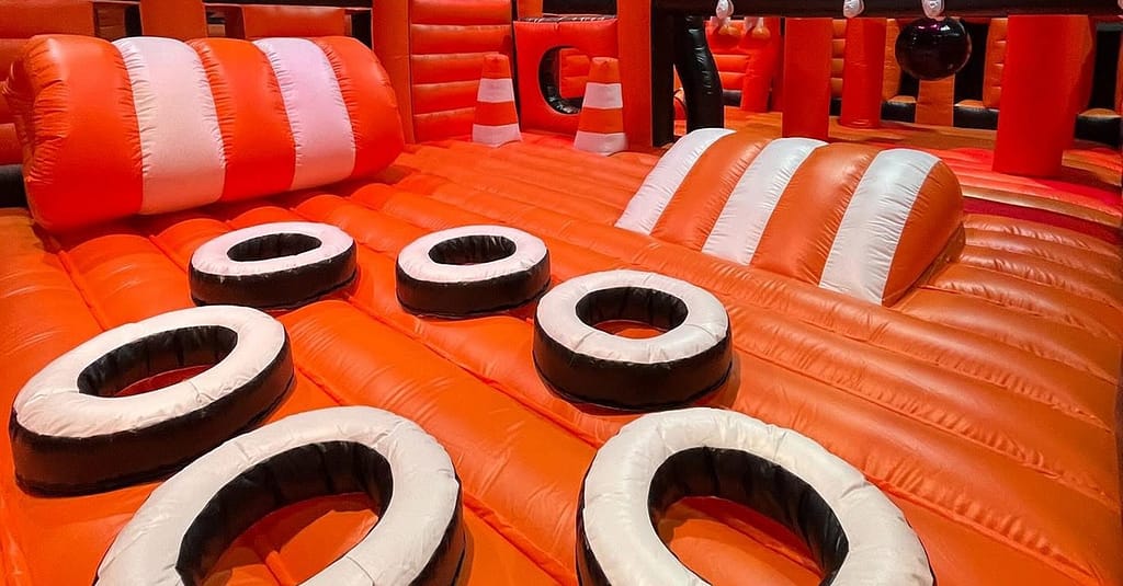 One-Hour Trampoline Park Fun With Inflatable Zone, Foam Pits & More! Dubai activities Shop Online at Dubai Trades 12