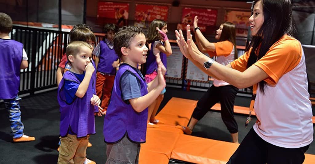 One-Hour Trampoline Park Fun With Inflatable Zone, Foam Pits & More! Dubai activities Shop Online at Dubai Trades 4