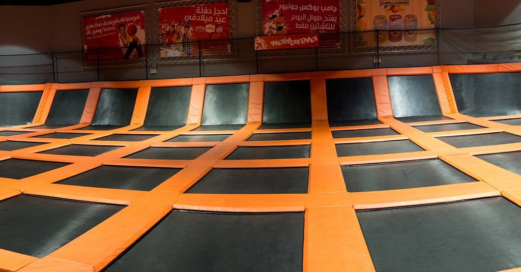 One-Hour Trampoline Park Fun With Inflatable Zone, Foam Pits & More! Dubai activities Shop Online at Dubai Trades 5