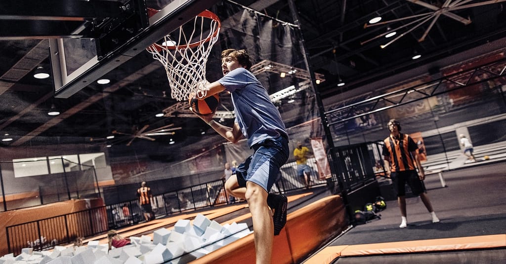 One-Hour Trampoline Park Fun With Inflatable Zone, Foam Pits & More! Dubai activities Shop Online at Dubai Trades 6