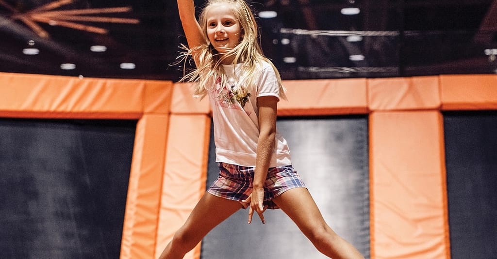 One-Hour Trampoline Park Fun With Inflatable Zone, Foam Pits & More! Dubai activities Shop Online at Dubai Trades 2