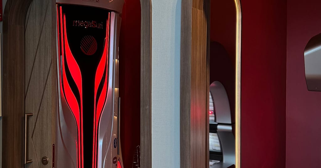 One, Two, Or Four Sessions Of Full-Body Solarium Tan For Natural Glow Abu Dhabi other Shop Online at Dubai Trades 18