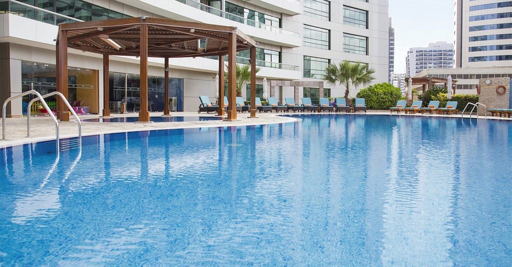 Pool Access With A Choice Of Aed 50 Or 100 F&B Credit, Valid Everyday Dubai activities Shop Online at Dubai Trades 2
