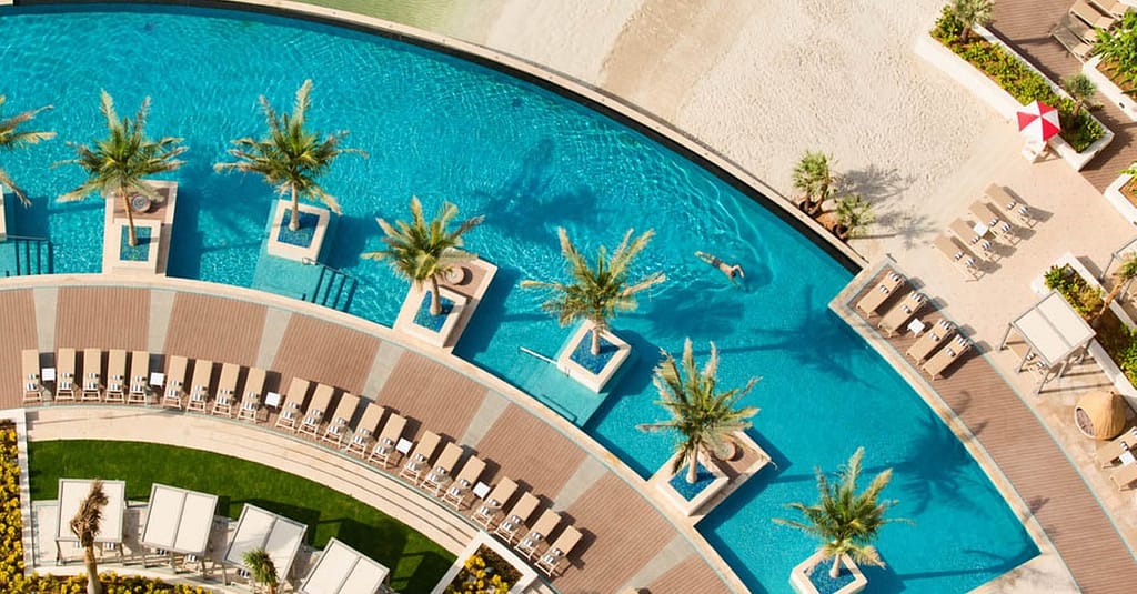 Pool And Beach Access At The Pool At 5* Grand Hyatt Emirates Pearl Dubai activities Shop Online at Dubai Trades 2