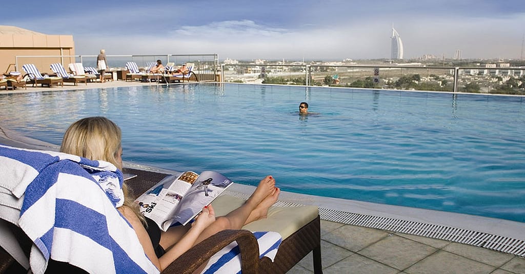 Pool And Fitness Facilities Access At Pool Bar At 4* Two Seasons Hotel Dubai activities Shop Online at Dubai Trades 6