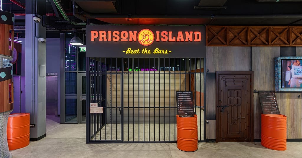 Prison Island Indoor Interactive Experience Up To 26 Cells National Deal activities Shop Online at Dubai Trades 7