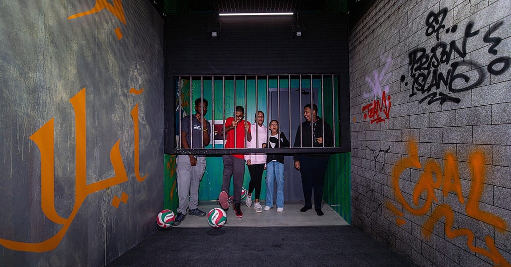 Prison Island Indoor Interactive Experience Up To 26 Cells National Deal activities Shop Online at Dubai Trades 8