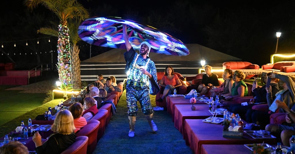 Red Dunes Desert Safari With Live Entertainment Abu Dhabi package Shop Online at Dubai Trades 6