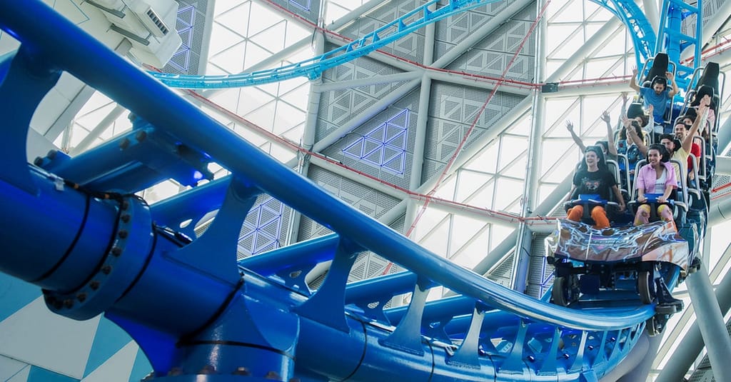 Ride The Rush: Double Ride At Storm Coasters Guinness Glory Dubai activities Shop Online at Dubai Trades 3