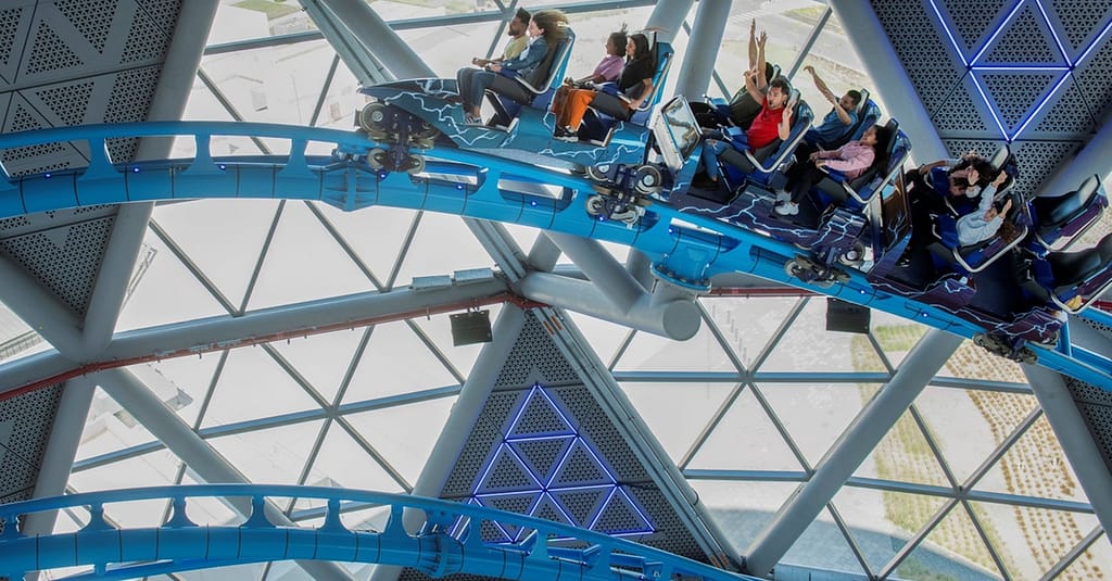 Ride The Rush: Double Ride At Storm Coasters Guinness Glory Dubai activities Shop Online at Dubai Trades 4