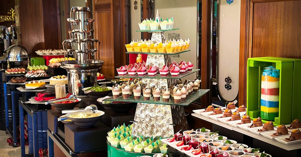 Saturday Brunch With Soft Or House Beverages Dubai restaurants Shop Online at Dubai Trades 2