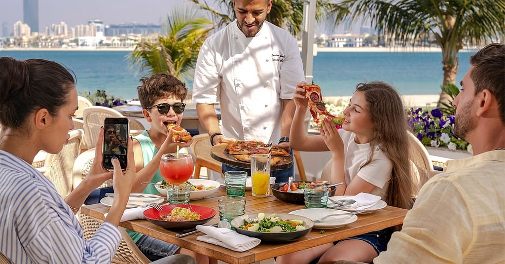 Saturdays In Style: Premium Brunch With Panoramic Views Of The Palm Dubai restaurants Shop Online at Dubai Trades 14
