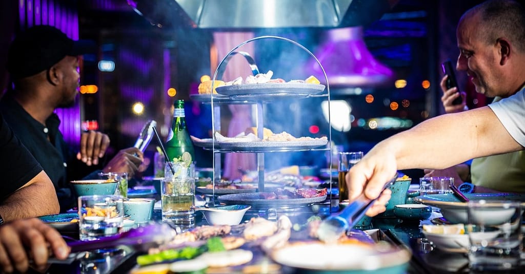 Savor The Best Charcoal Bbq In Town With Soft Beverages! Dubai restaurants Shop Online at Dubai Trades 6