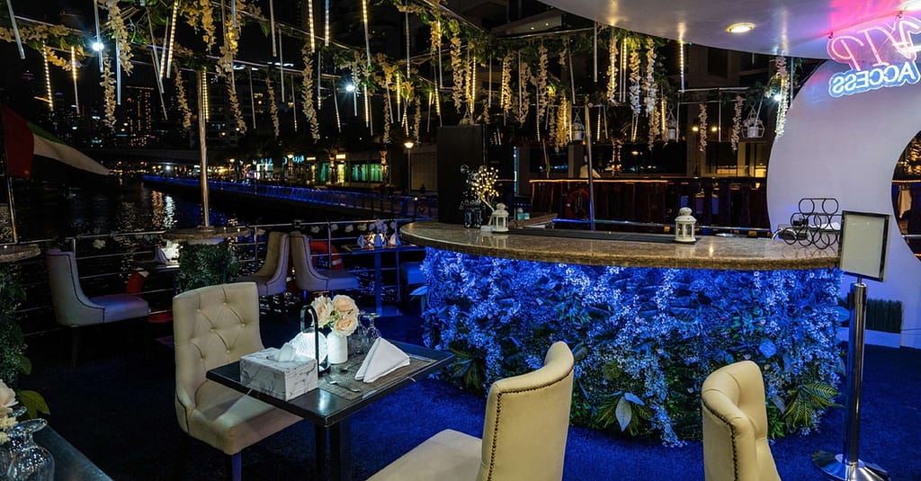 Marina Dinner Cruise On A Luxury Yacht Dubai restaurants Shop Online at Dubai Trades 4
