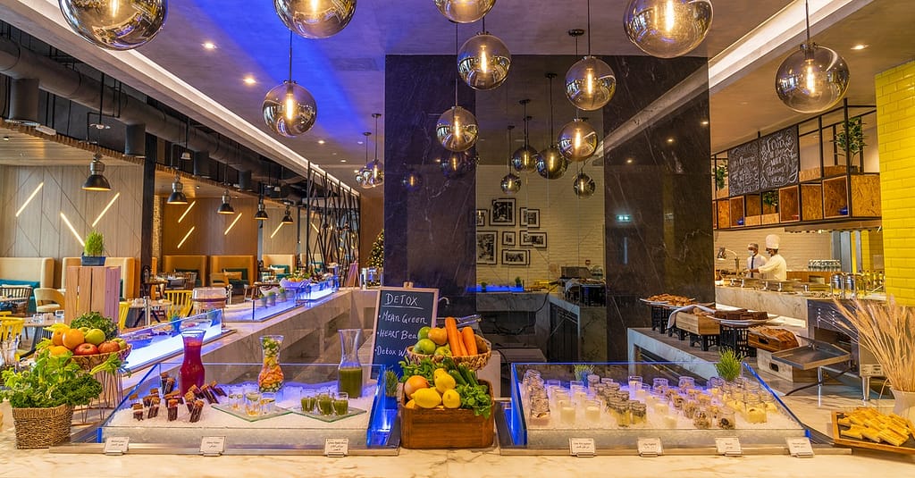 Seafood Night Buffet At Al Khan At 5* Pullman Sharjah Sharjah & N. Emirates restaurants Shop Online at Dubai Trades 3