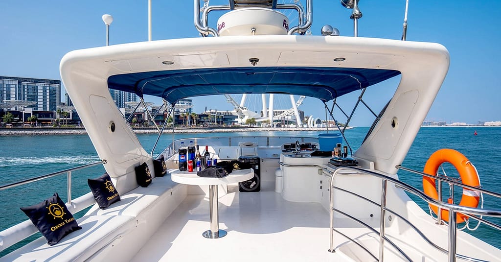 Set Sail In A Luxury Yacht For Up To 12, 25, Or 30 People Dubai activities Shop Online at Dubai Trades 5