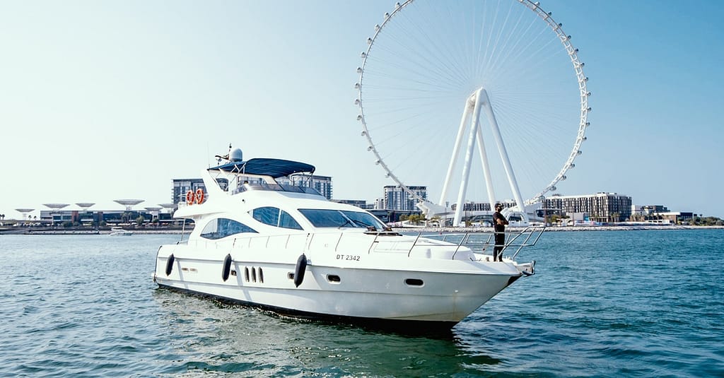 Set Sail In A Luxury Yacht For Up To 12, 25, Or 30 People Dubai activities Shop Online at Dubai Trades 2