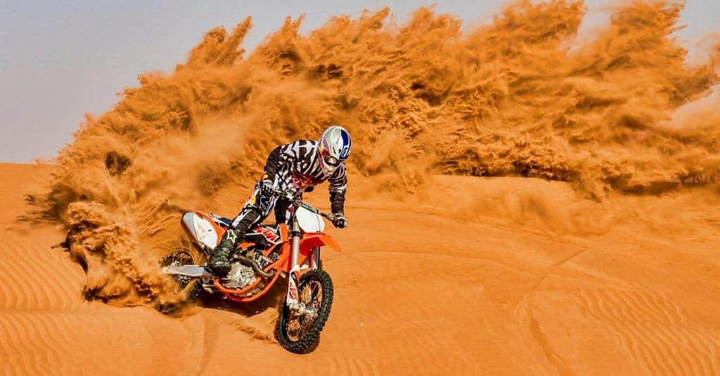Sharmax Dirt Bike 320cc Adventure In Desert For 20, 30, Or 60-Minute Dubai activities Shop Online at Dubai Trades 2