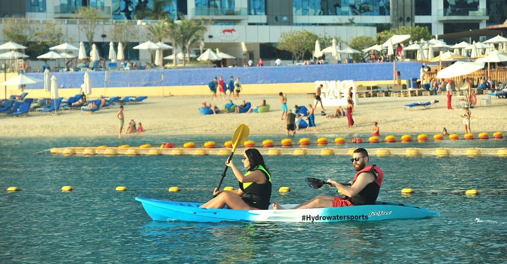 Single Kayak Or Stand-Up Paddle Dubai activities Shop Online at Dubai Trades 7