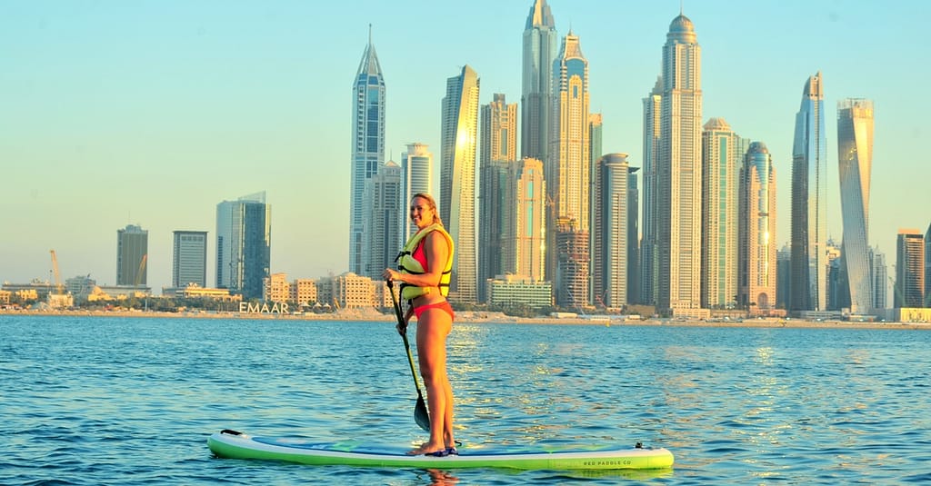 Single Kayak Or Stand-Up Paddle Dubai activities Shop Online at Dubai Trades 9