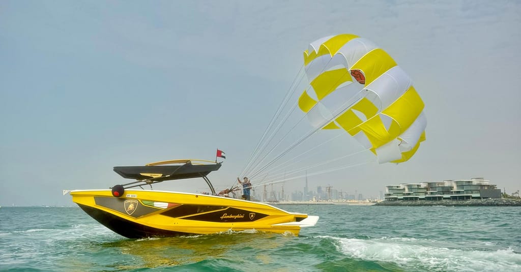 Soar Above Dubais Coastline With 30-Minute Parasailing For One Or Two Dubai activities Shop Online at Dubai Trades 3