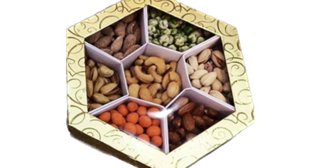 Standard Box Of Nuts Or Arabic Sweets At Al Dar Roastery Dubai restaurants Shop Online at Dubai Trades 5