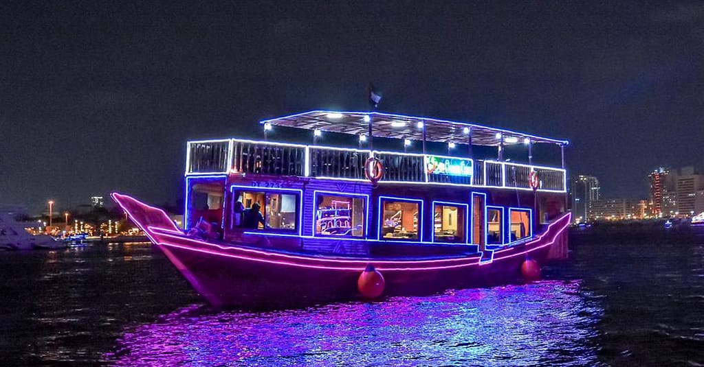Starry Night Dhow Dinner Cruise Dubai restaurants Shop Online at Dubai Trades 3