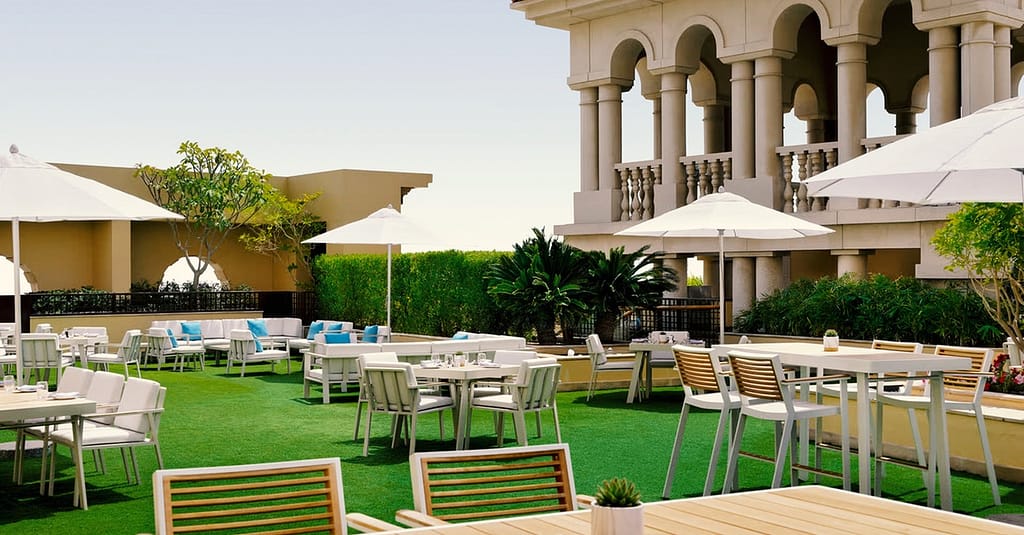 Sunday Rooftop Brunch W/ Bottomless Soft Beverages At Marriott Hotel Dubai restaurants Shop Online at Dubai Trades 4