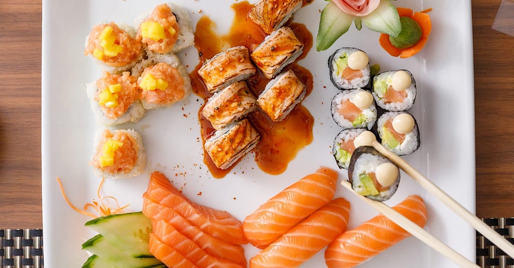 Sushi Set Menu With A Beverage At Keway Mai @ 4* City Seasons Al Hamra Abu Dhabi restaurants Shop Online at Dubai Trades 7
