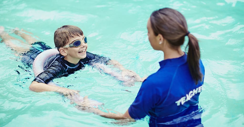 Swimming Lesson: Child (Aed 105) Or Adult (Aed 130) Dubai activities Shop Online at Dubai Trades 2