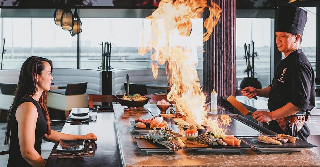 Thai-Japonese Saturday Or Sunday Brunch:Child (Aed 85) Adult (Aed 175) Abu Dhabi restaurants Shop Online at Dubai Trades 2