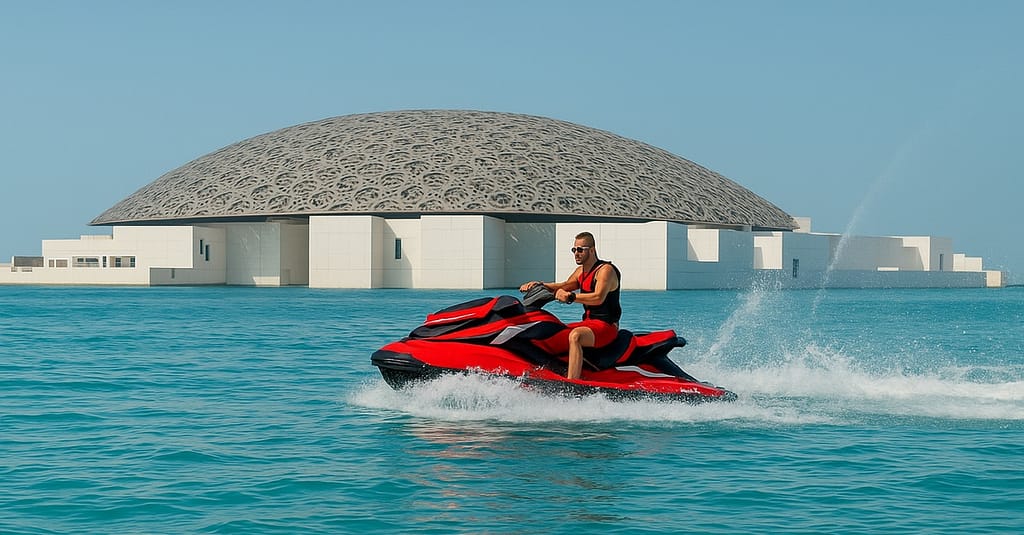 Thrilling 30 Or 60-Minute Super Charged Jet Ski For One Or Two People Abu Dhabi activities Shop Online at Dubai Trades 2