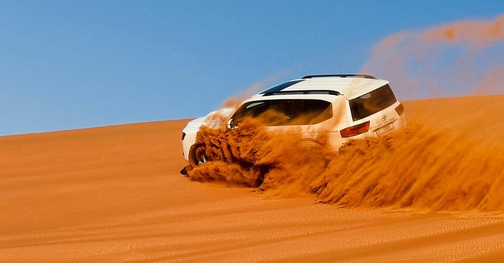 Thrilling Desert Safari With Bbq, Self-Drive Quad Bike Ride Options Dubai package Shop Online at Dubai Trades 2