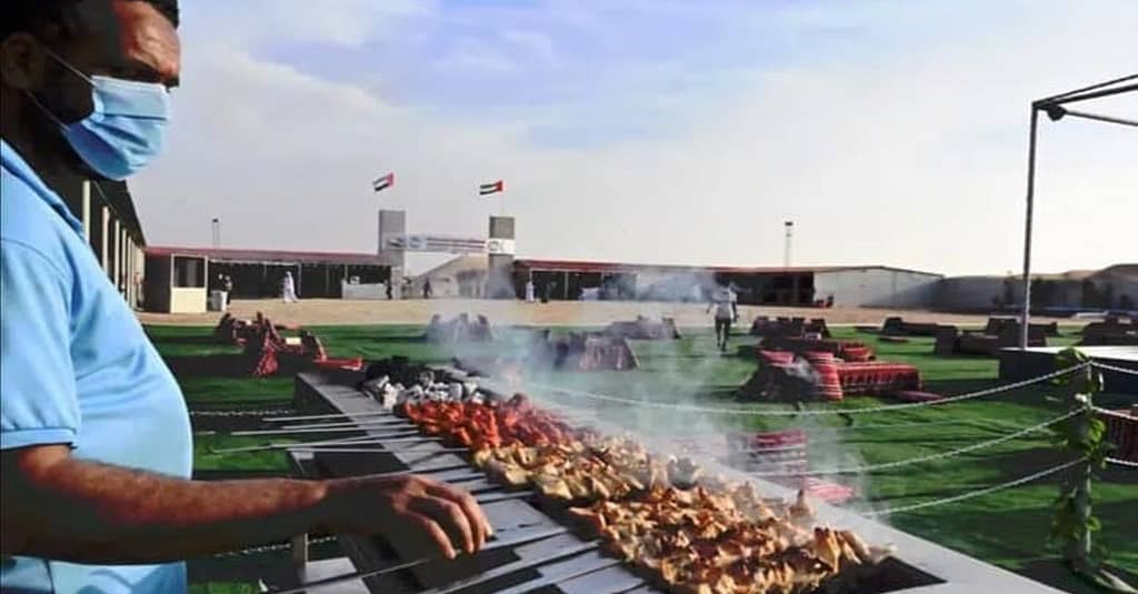 Abu Dhabi Desert Safari, Bbq, And Entertainment From High Sky Tourism Abu Dhabi package Shop Online at Dubai Trades 4