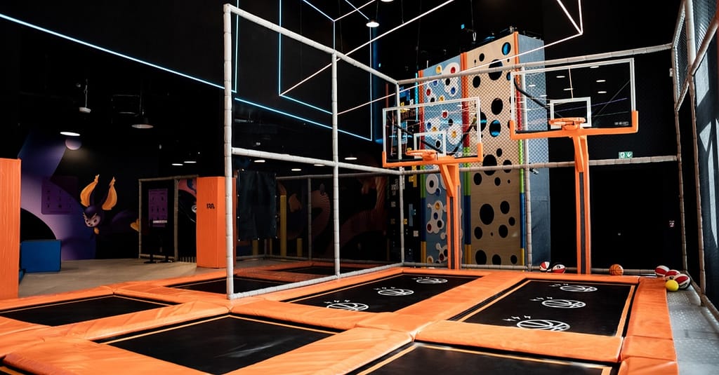 Trampoline Park Experience For 1,2 Or 4 Juniors On Weekend Or Weekdays Dubai activities Shop Online at Dubai Trades 2
