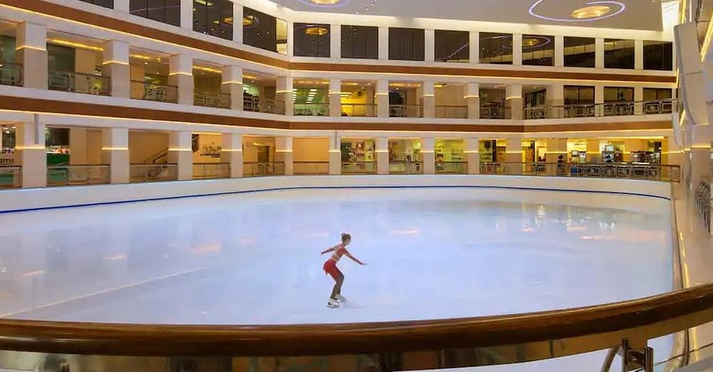 Twirl, Glide, And Disco: Two-Hour Ice Skating Session With Skate Hire Dubai activities Shop Online at Dubai Trades 2