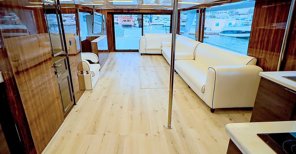 Two-Hour Sunset Cruise On A 70ft Yacht With Bbq And Iconic Dubai Views Dubai package Shop Online at Dubai Trades 11
