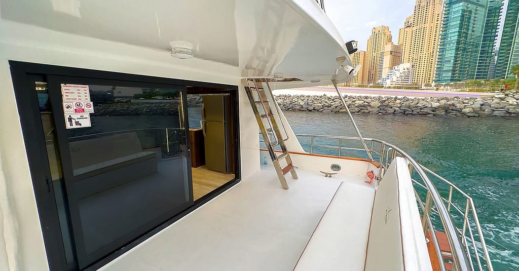 Two-Hour Sunset Cruise On A 70ft Yacht With Bbq And Iconic Dubai Views Dubai package Shop Online at Dubai Trades 5