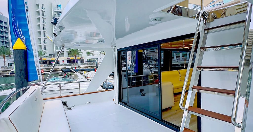 Two-Hour Sunset Cruise On A 70ft Yacht With Bbq And Iconic Dubai Views Dubai package Shop Online at Dubai Trades 7