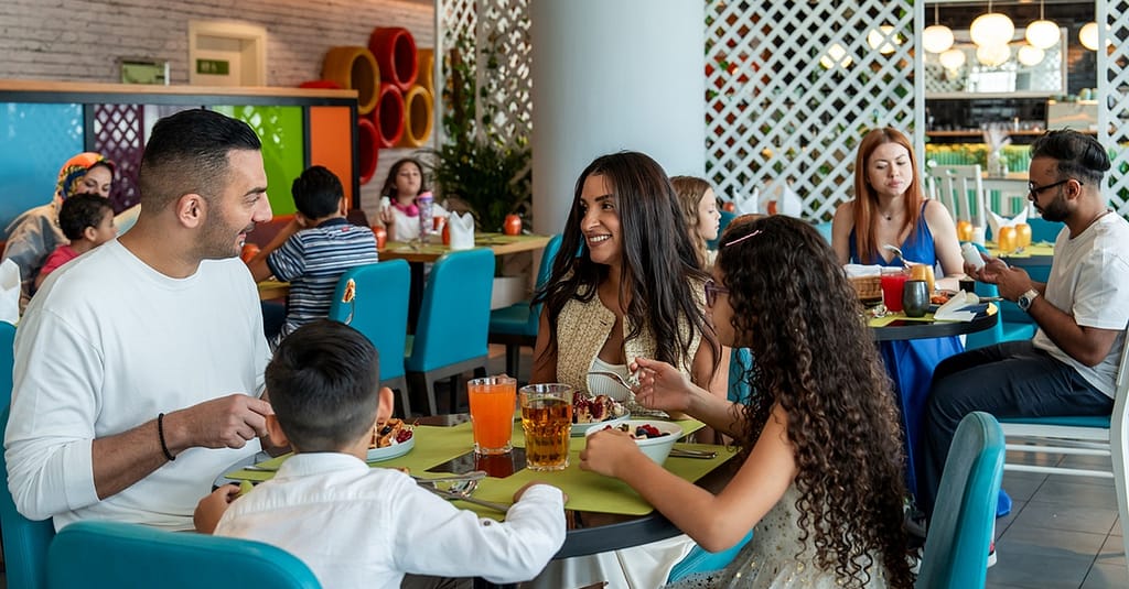 Unlimited Breakfast + Pool Access For 1 Child Or 1, 2, 4, Or 6 Adults Dubai restaurants Shop Online at Dubai Trades 3