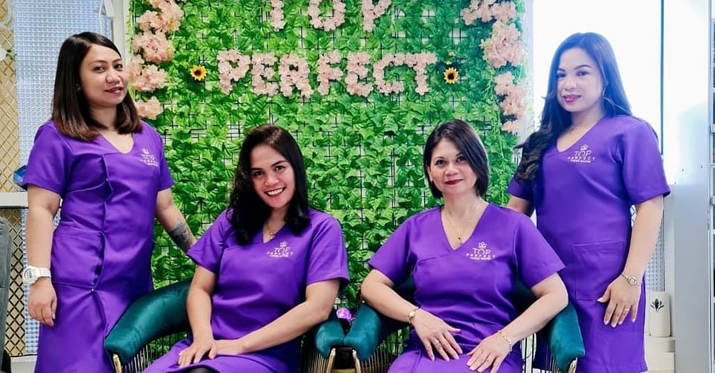 Experience A Classic Or Gelish Manicure Or Pedicure With Foot Spa Abu Dhabi other Shop Online at Dubai Trades 3