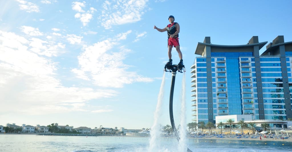 Up To 53% Off On Flyboarding / Water Jet Pack (Ride / Activity) At Hydro Water Sport L.L.C Dubai activities Shop Online at Dubai Trades 3