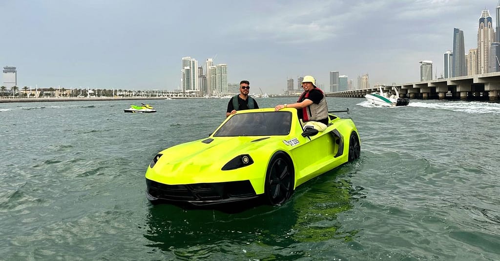 Up To 60 Minutes Jet Car Experience Across Dubai Skyline Dubai activities Shop Online at Dubai Trades 4